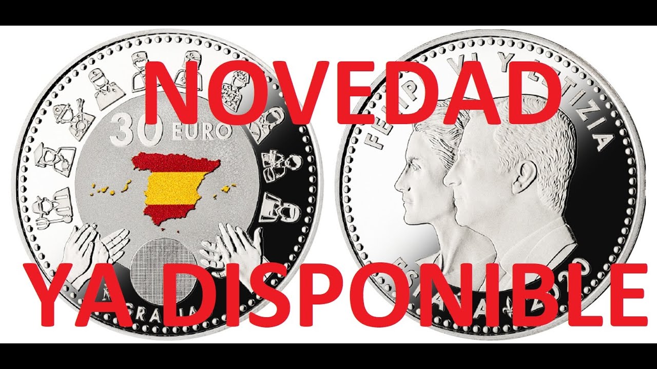 30 españa euros moneda 30 euros 2020