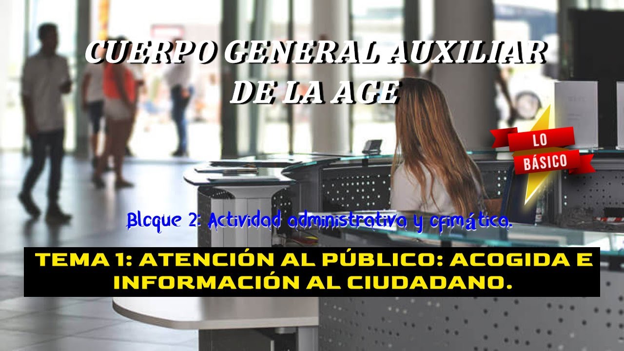 atencion al publico acogida e informacion