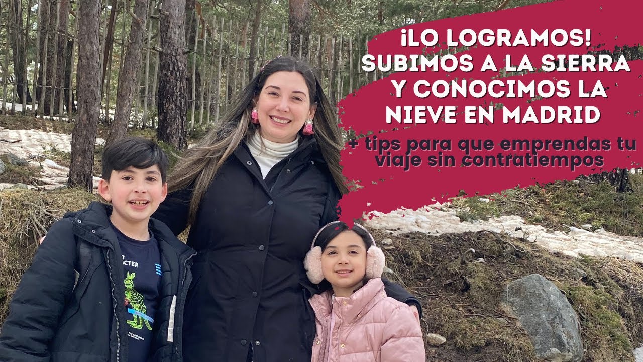 como ir a la nieve en madrid