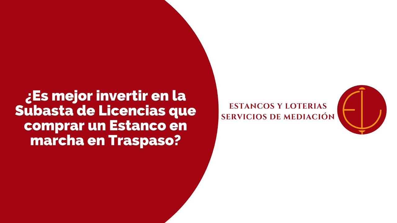 cuando es la próxima subasta de estancos