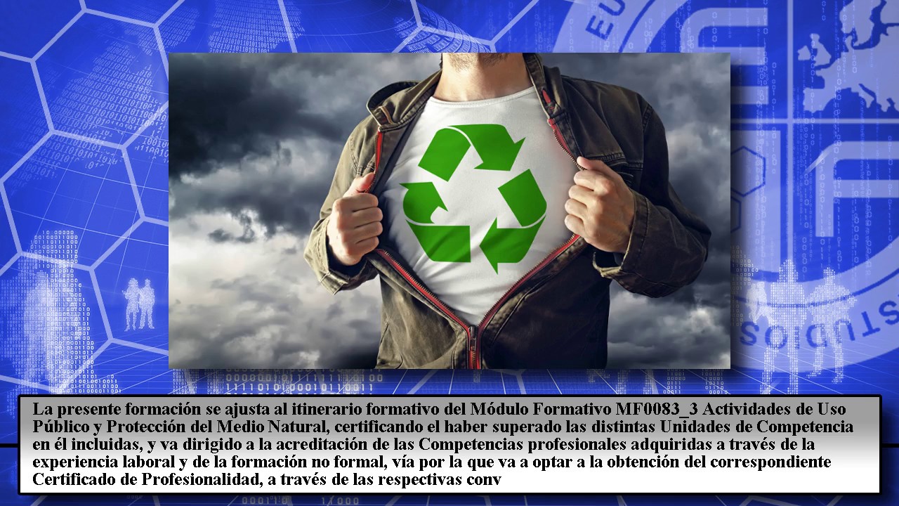 curso actividades de uso publico y proteccion del medio natural