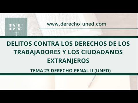 delito contra los derechos de los trabajadores extranjeros
