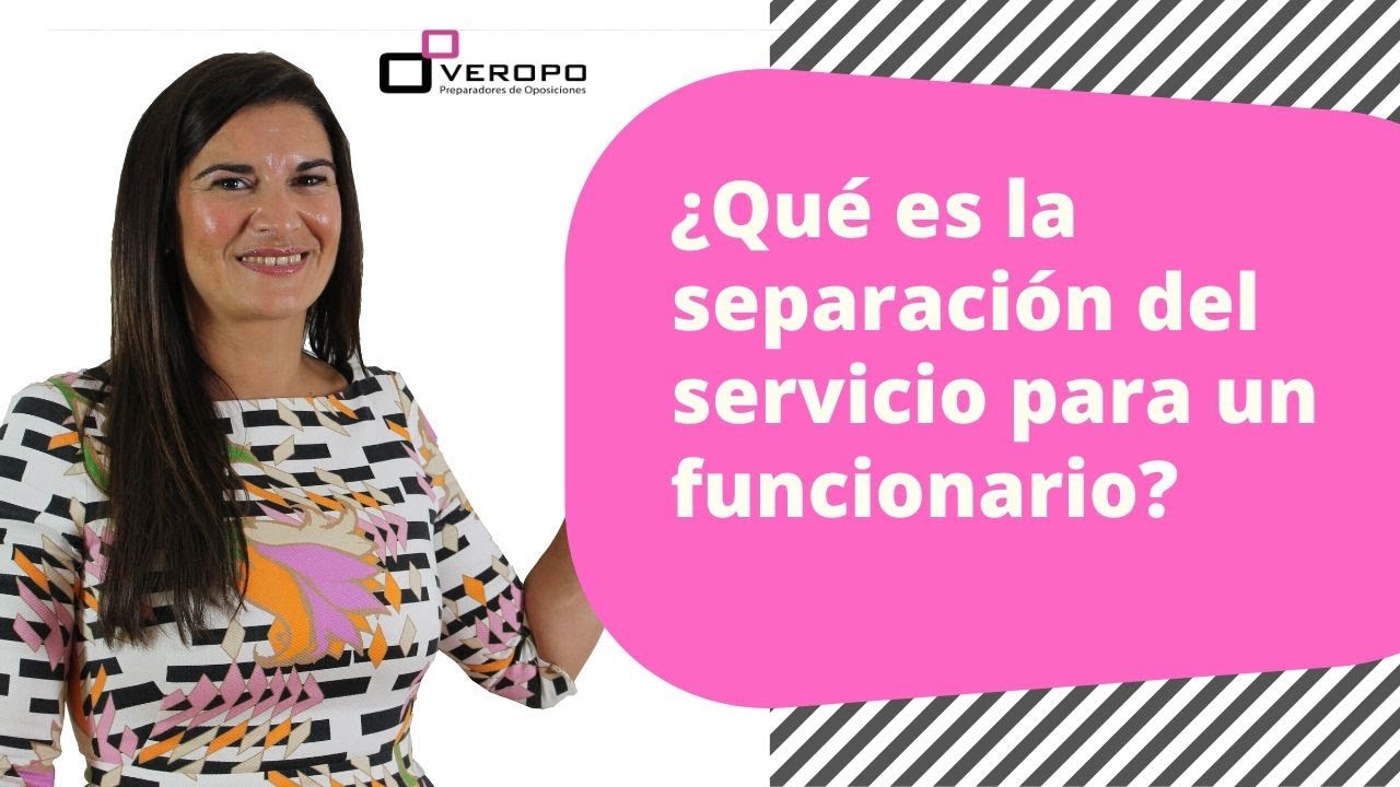 diferencia entre suspensión de funciones y separación del servicio