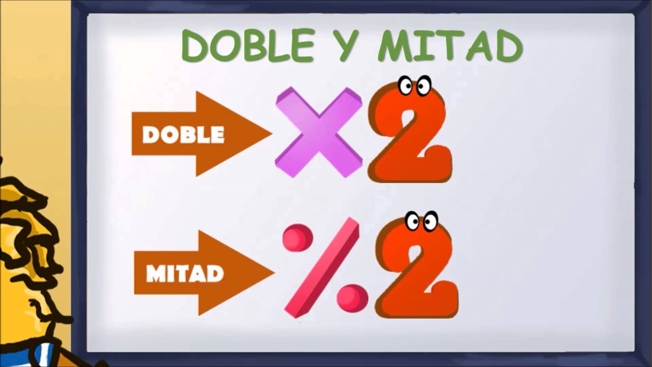 doble y mitad 2 primaria pdf