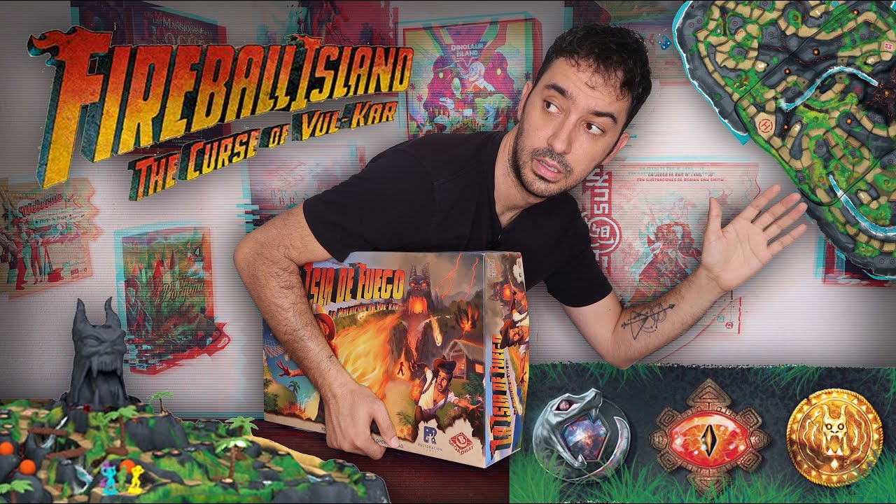 la isla de fuego juego de mesa