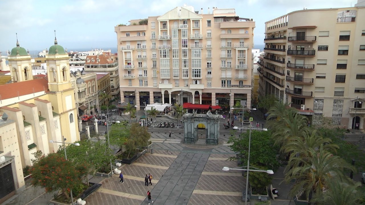 mapa de los barrios de ceuta