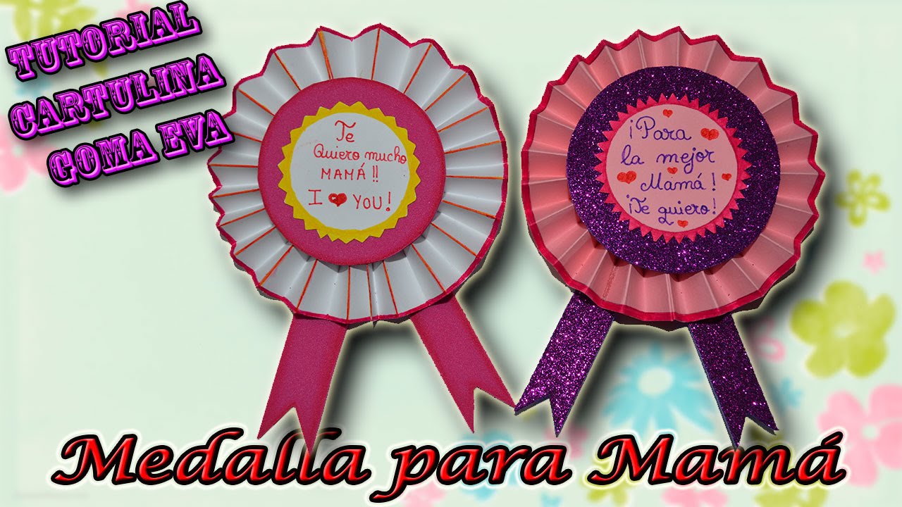 medallas del dia de la madre
