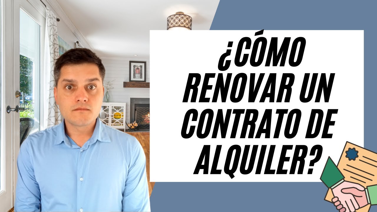 modelo renovación contrato alquiler después 3 años