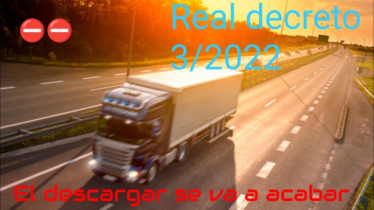 nueva ley carga y descarga de camiones