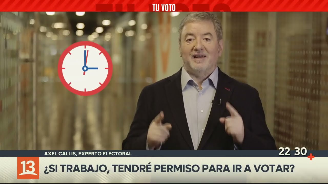 permiso en el trabajo por elecciones