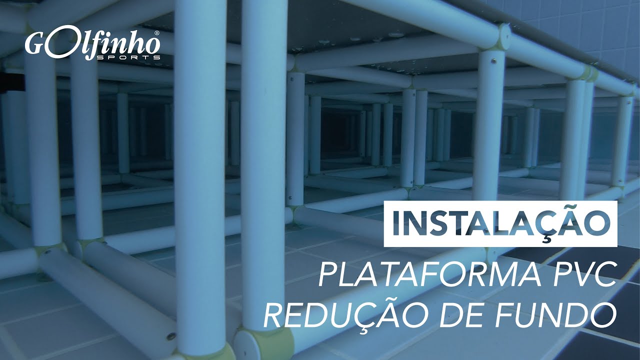 plataforma reducción de fondo de piscina