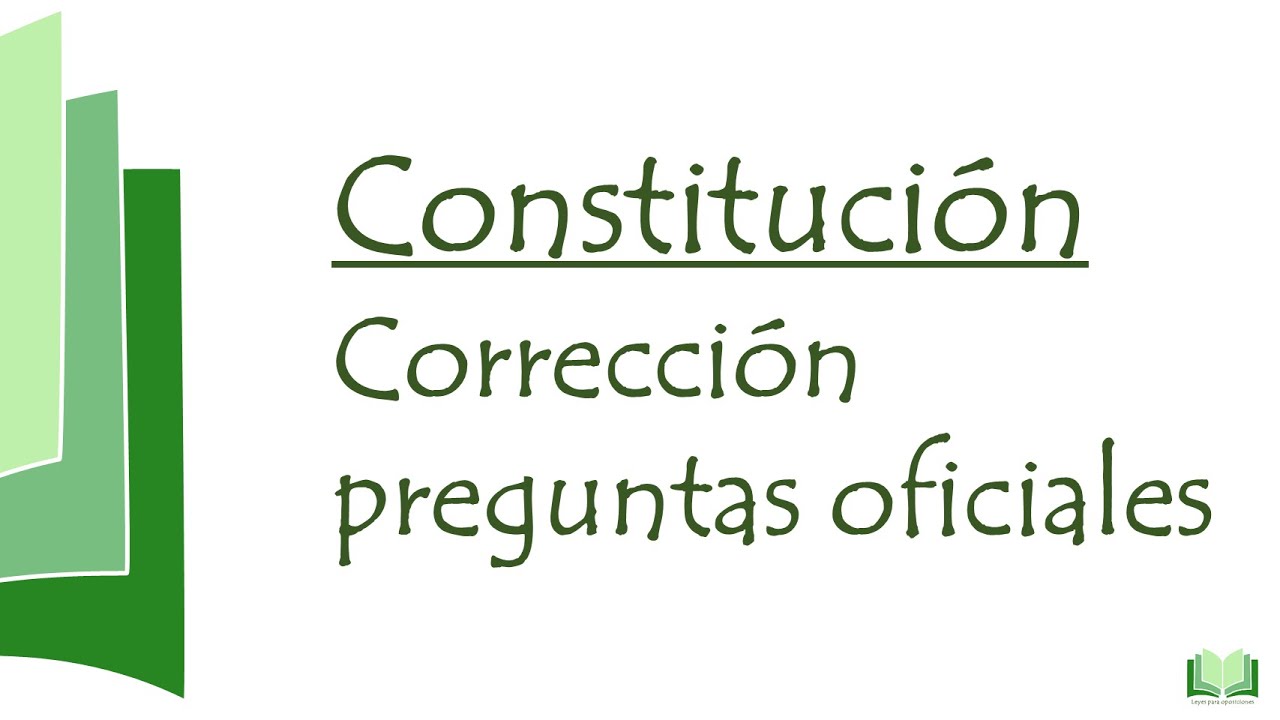 preguntas más frecuentes de la constitución española con respuestas