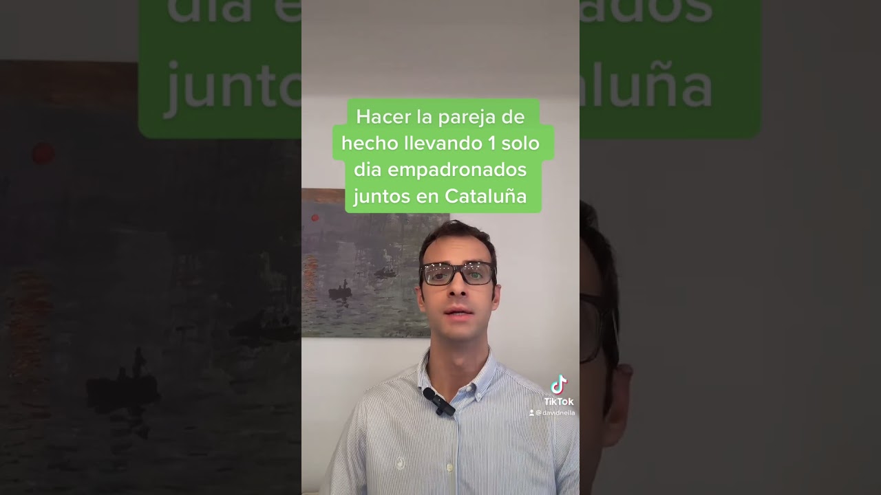 residencia por pareja de hecho cataluña