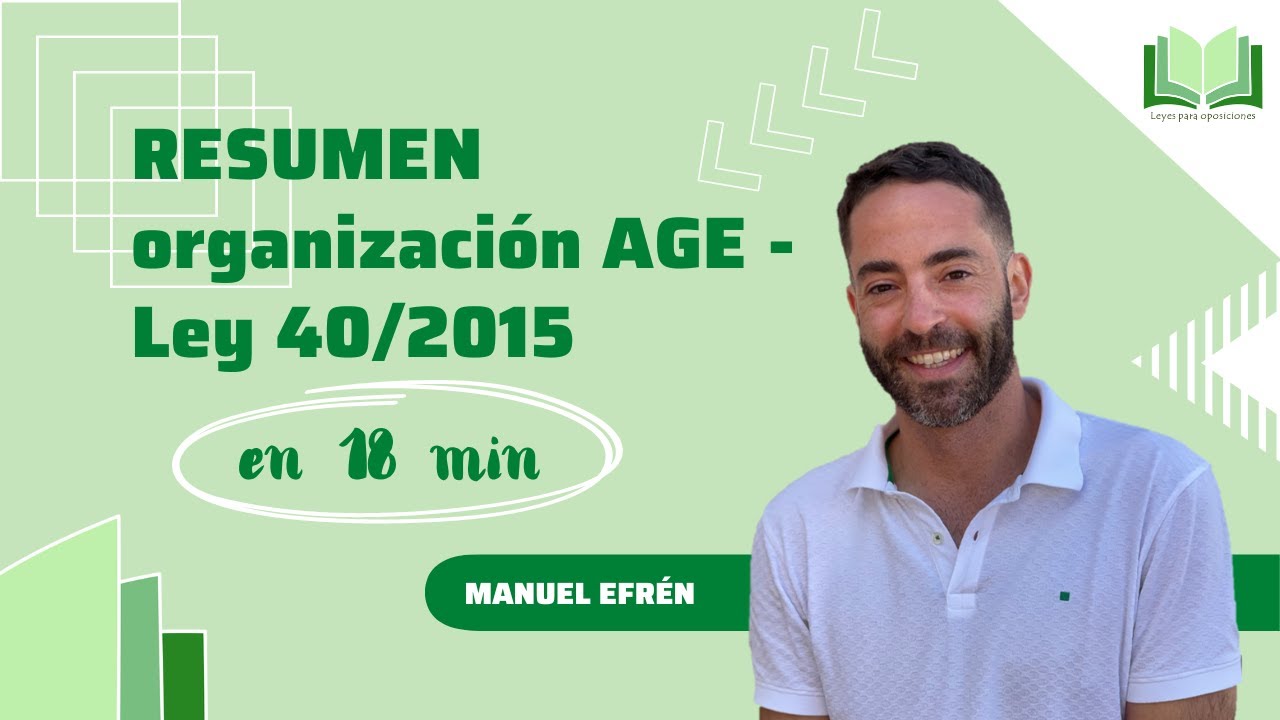 resumen esquemas ley 40 2015 pdf