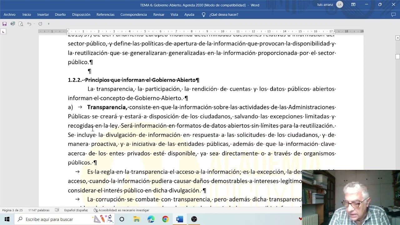 tema 6 el gobierno abierto concepto y principios informadores pdf
