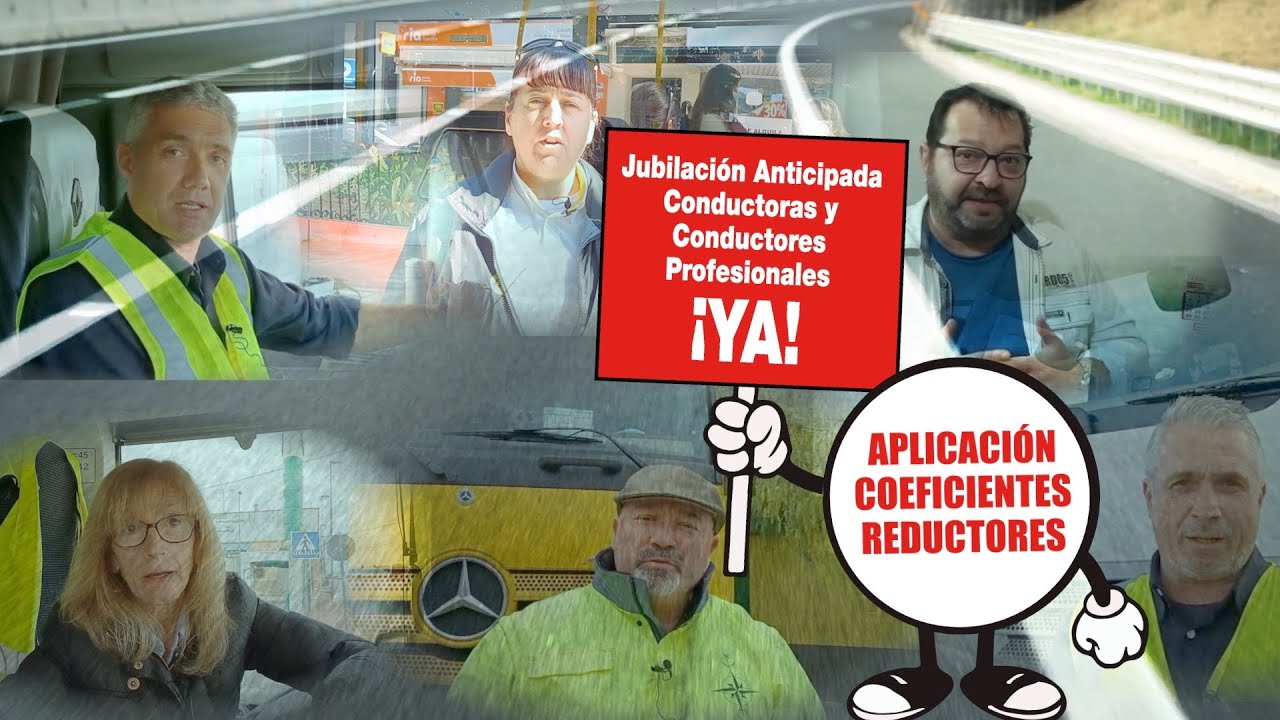 unión europea y jubilación de los conductores profesionales