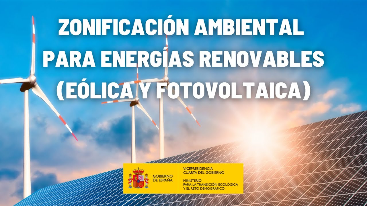 zonificación ambiental para la implantación de energías renovables