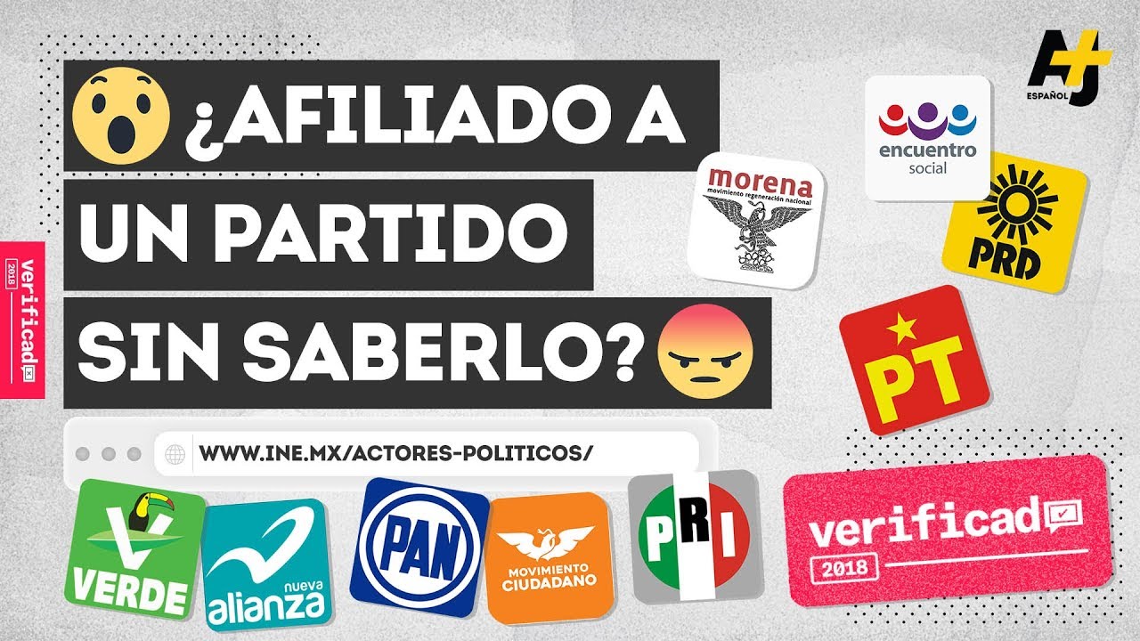carta para darse de baja de un partido político