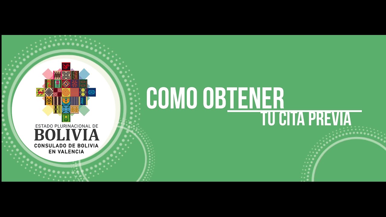 cita previa consulado de bolivia en murcia