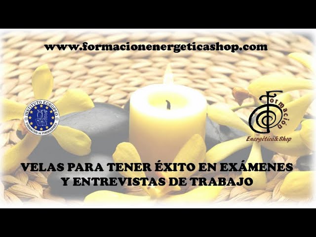 color de vela para aprobar un examen