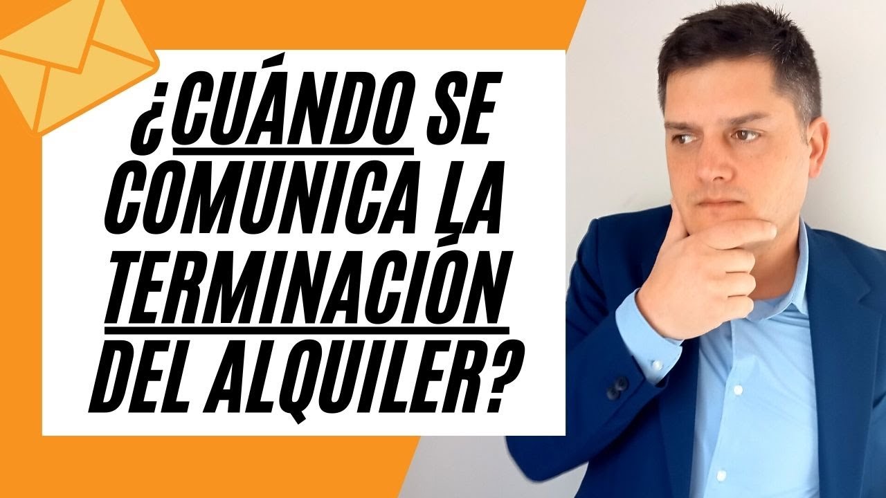 como comunicar al inquilino la no renovación del contrato