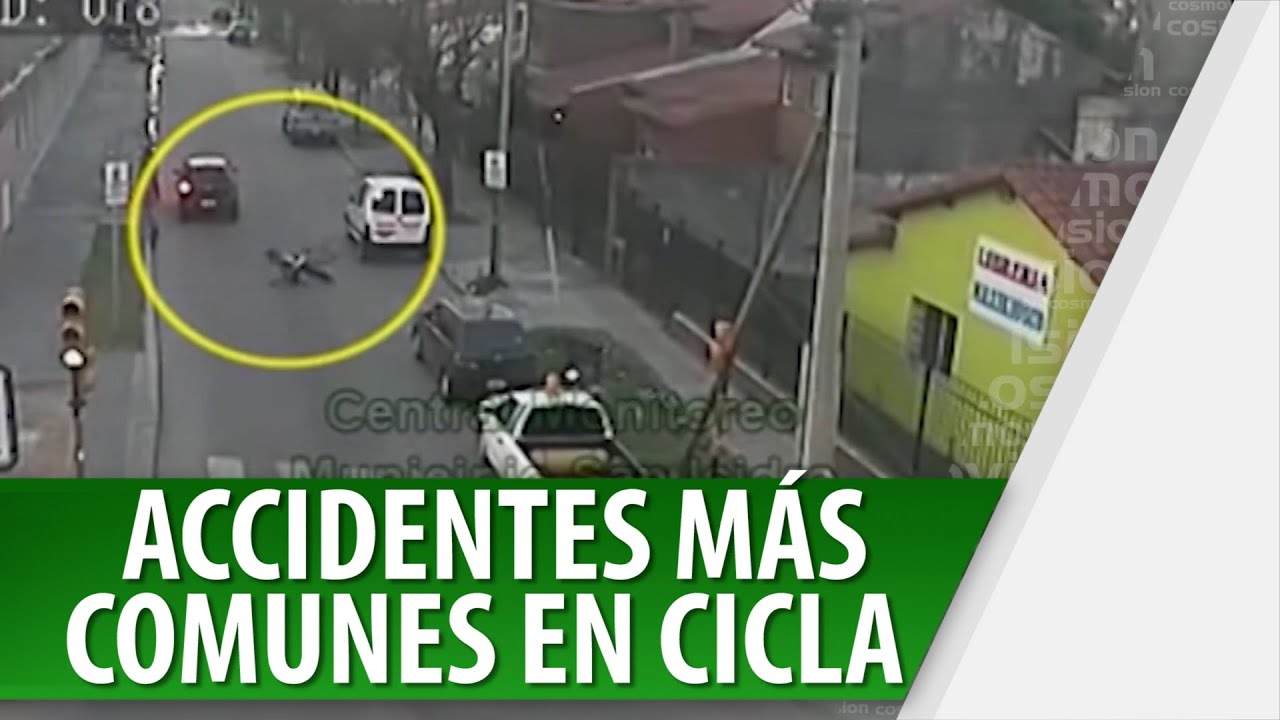cual es el accidente mas frecuente de los ciclistas