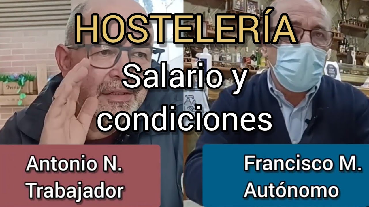 cuanto cobra un camarero por 20 horas semanales
