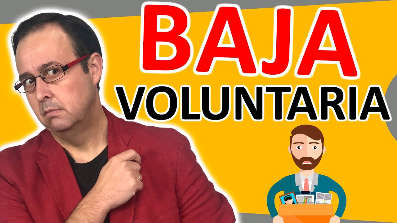 despido voluntario carta de baja voluntaria pdf