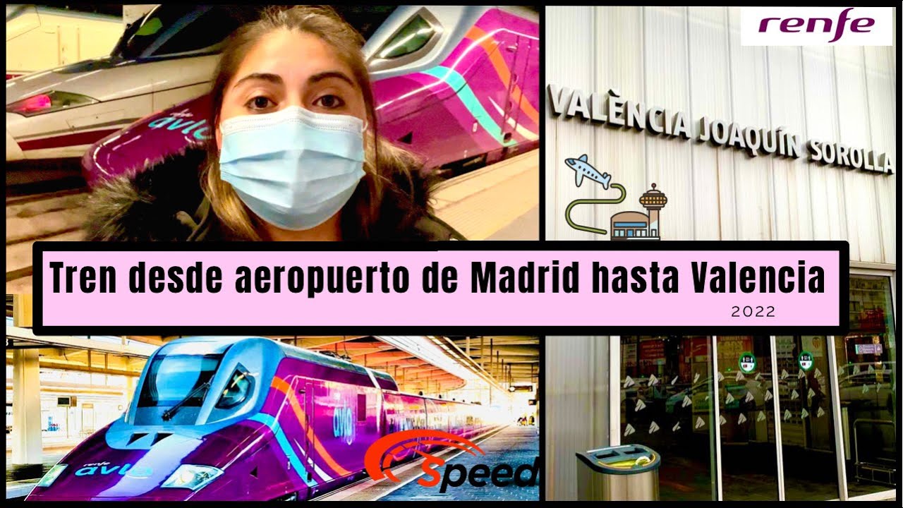 distancia del aeropuerto de valencia a la estación de renfe