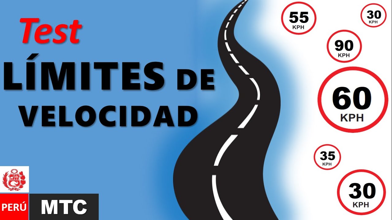es importante cumplir con los límites inferiores de velocidad