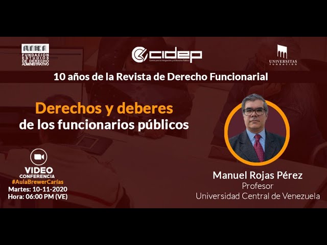 esquema derechos y deberes de los funcionarios