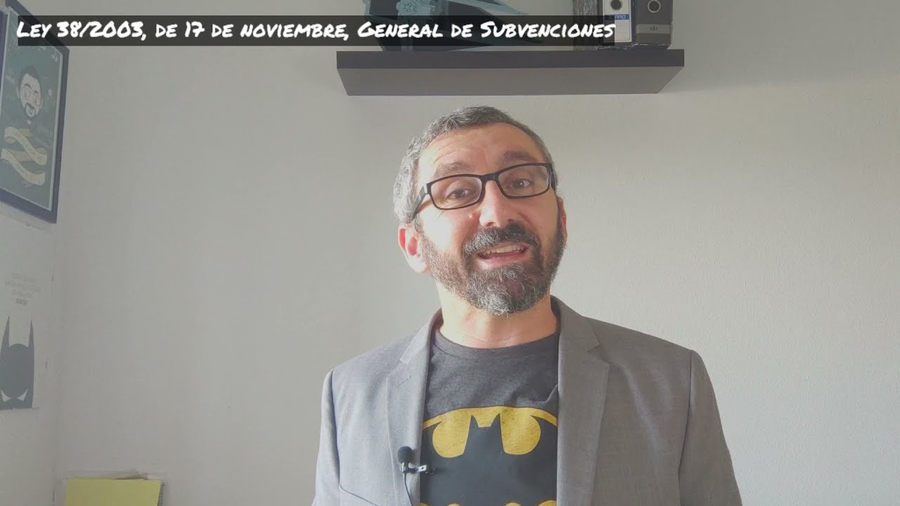 esquema resumen ley general de subvenciones