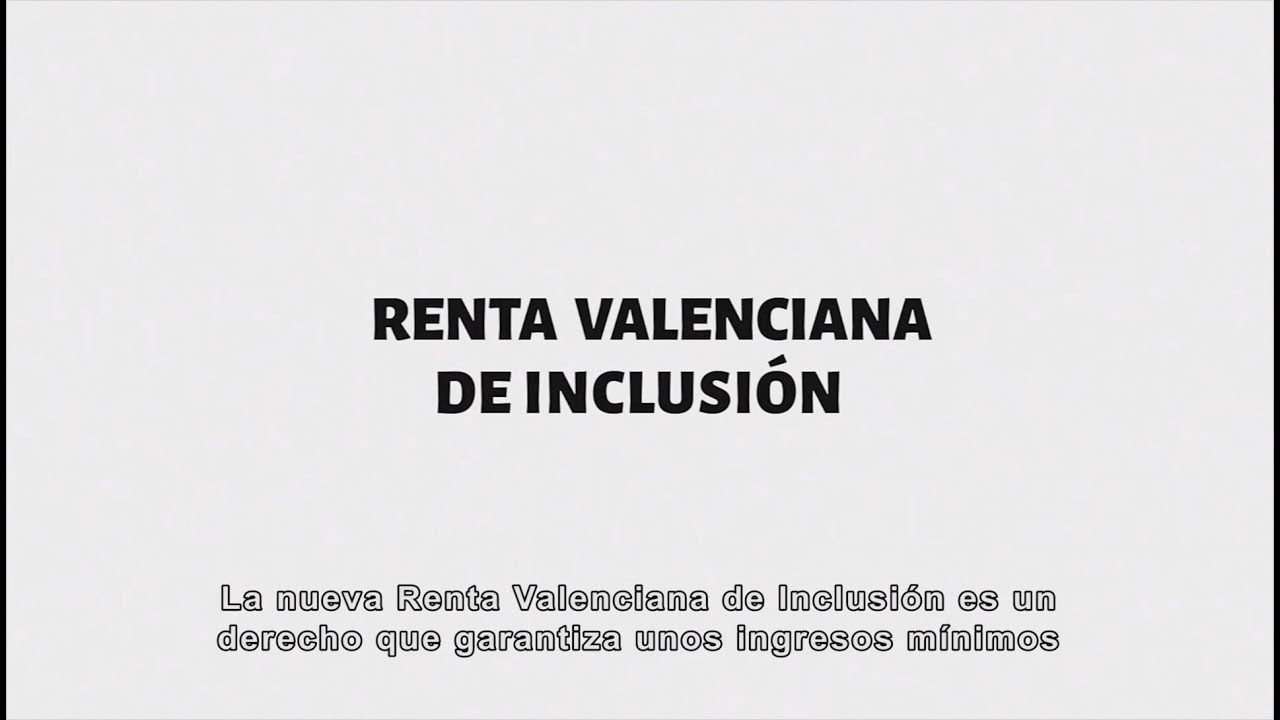 foro renta valenciana de inclusión 2021