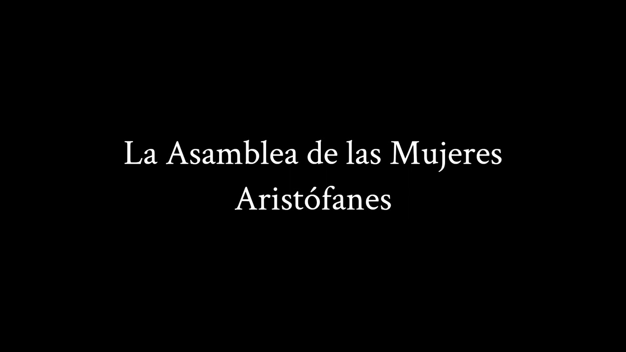 la asamblea de las mujeres pdf