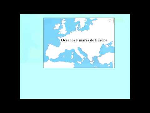 mapa de las costas de europa
