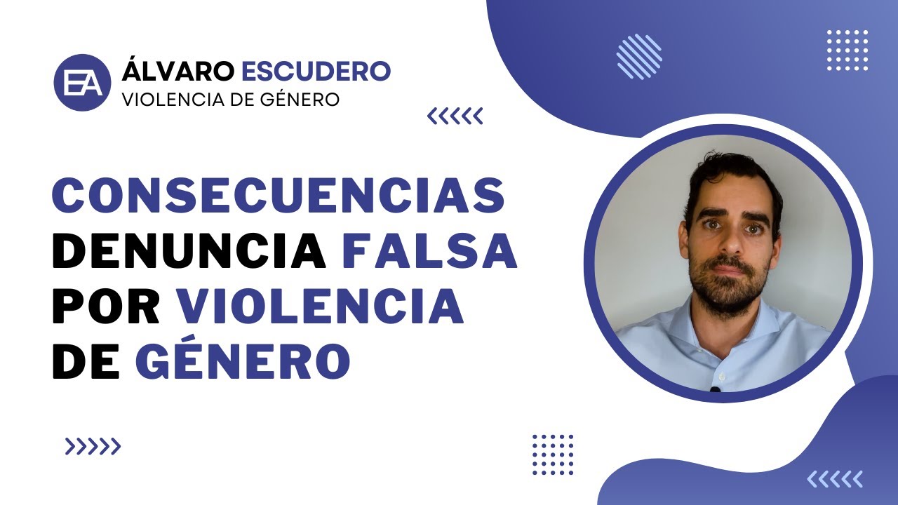 me han denunciado por violencia de género