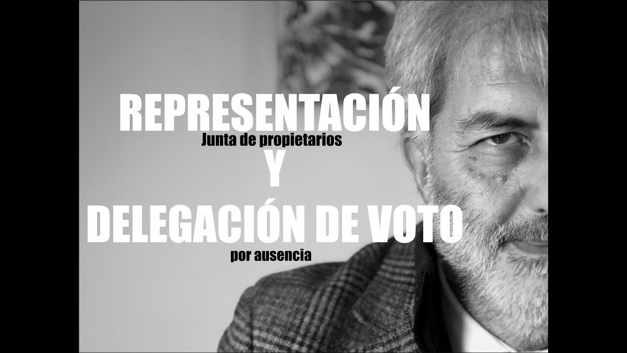 modelo delegacion de voto comunidad de propietarios