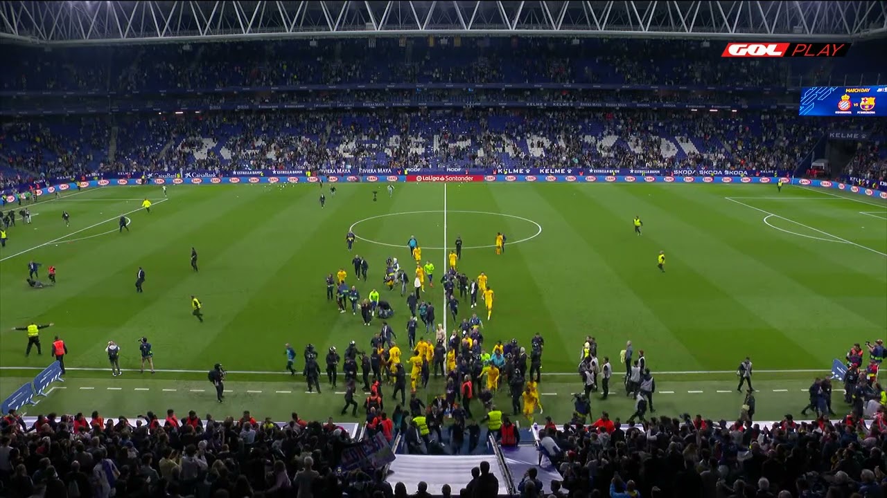 qué evento hay hoy en el campo del espanyol