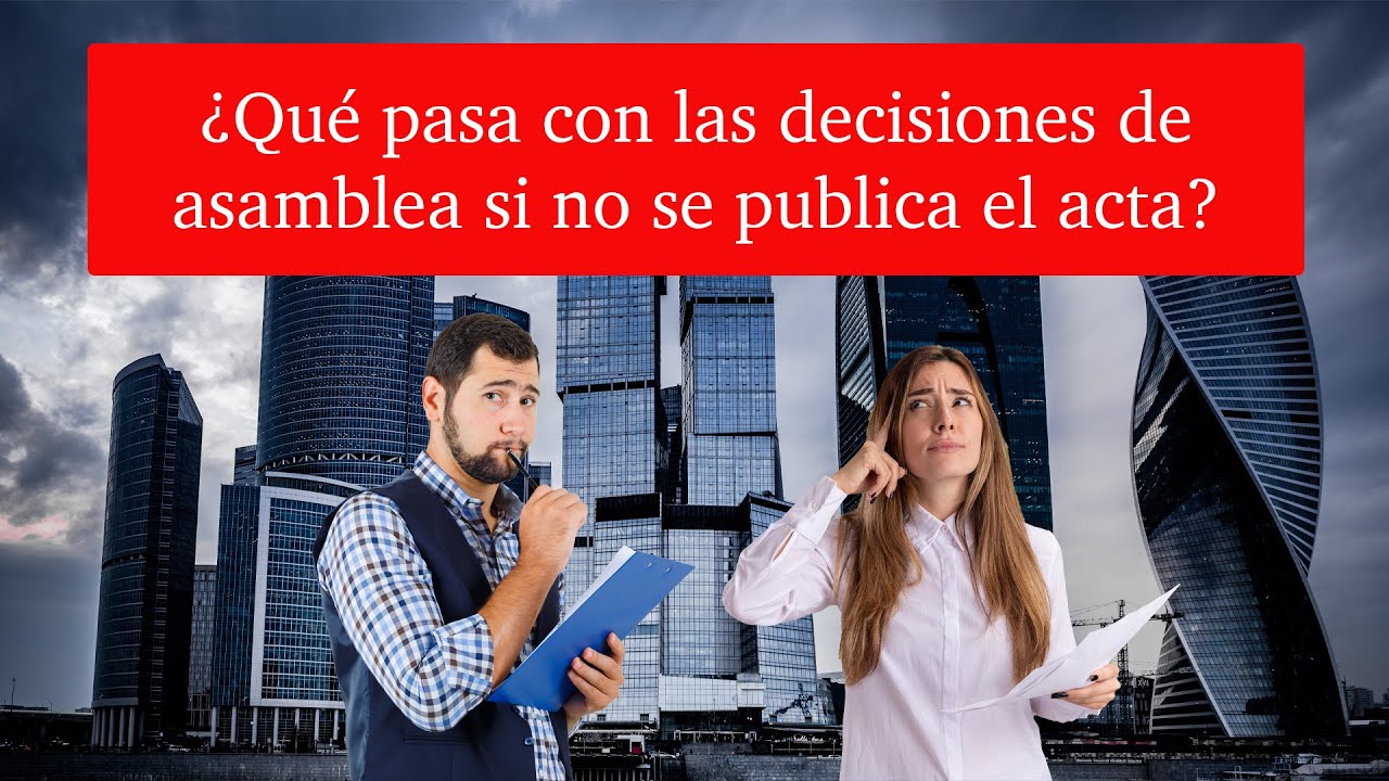 que pasa si no se aprueba un acta