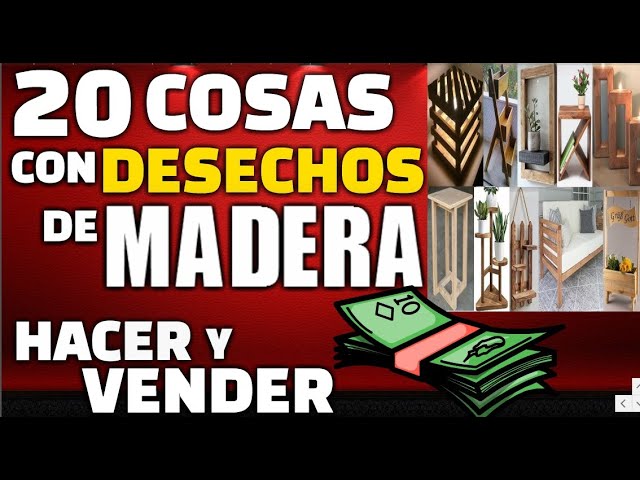 20 cosas que se hacen con madera