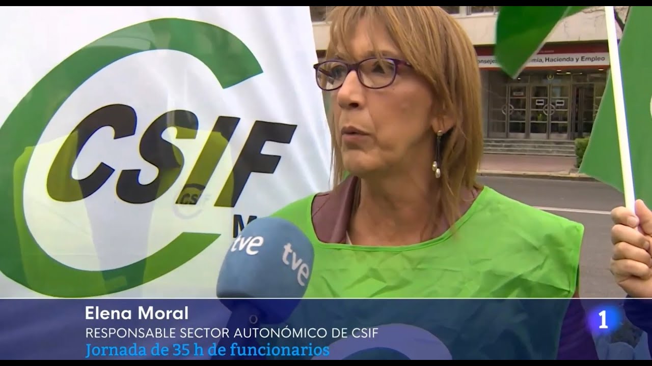 35 horas funcionarios comunidad de madrid