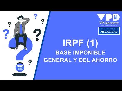 bases imponibles general y del ahorro