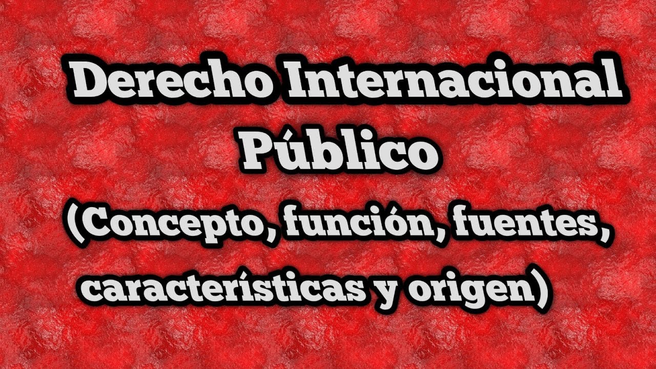 casos y textos de derecho internacional público pdf