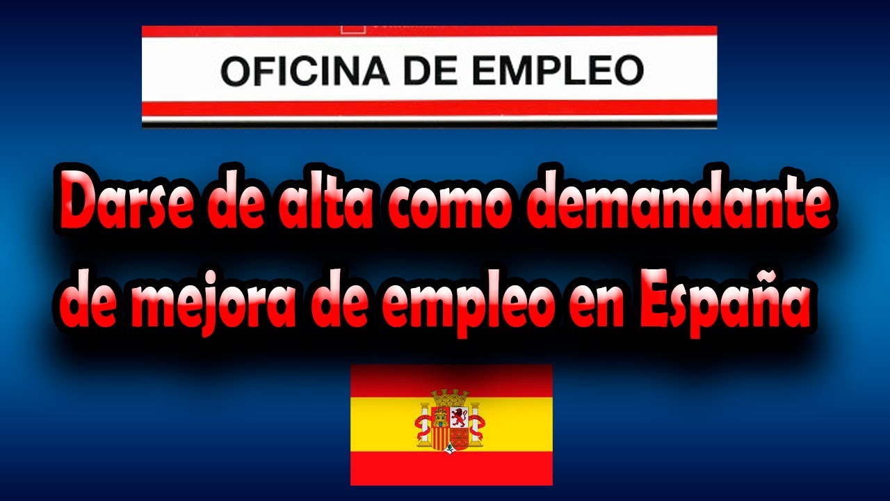 cómo solicitar la mejora de empleo