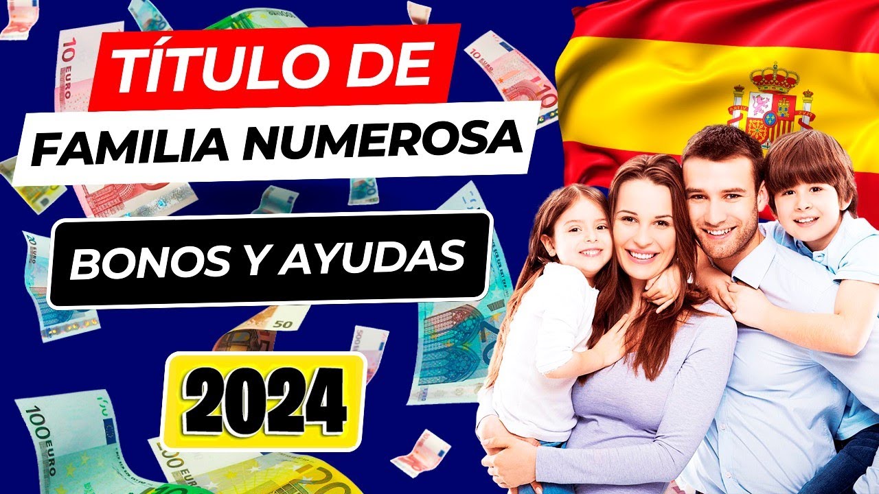 cuando pagan los 100 euros por familia numerosa