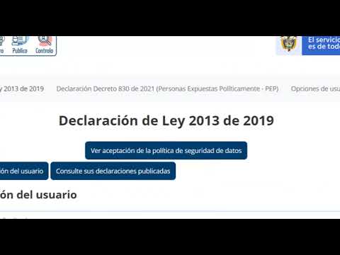 declaracion de no conflicto de interes