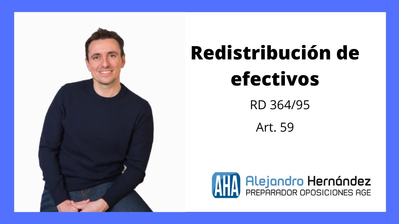 diferencia entre reasignación y redistribución de efectivos