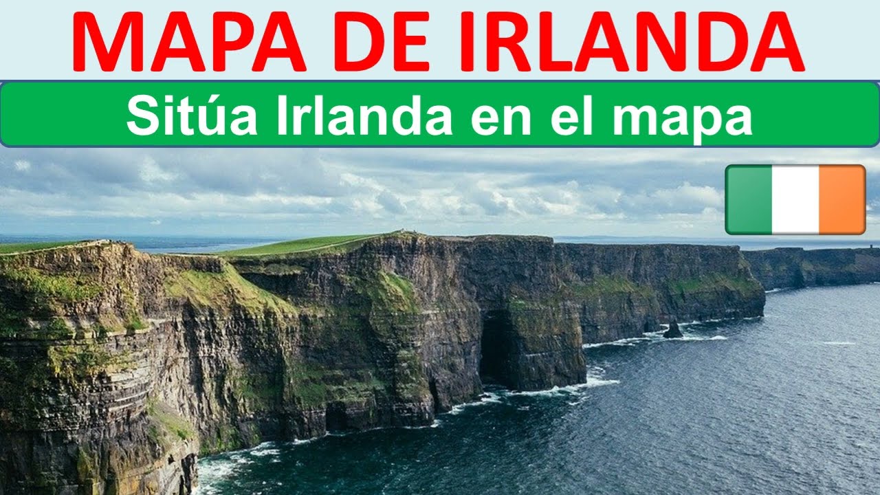 donde esta irlanda en el mapa