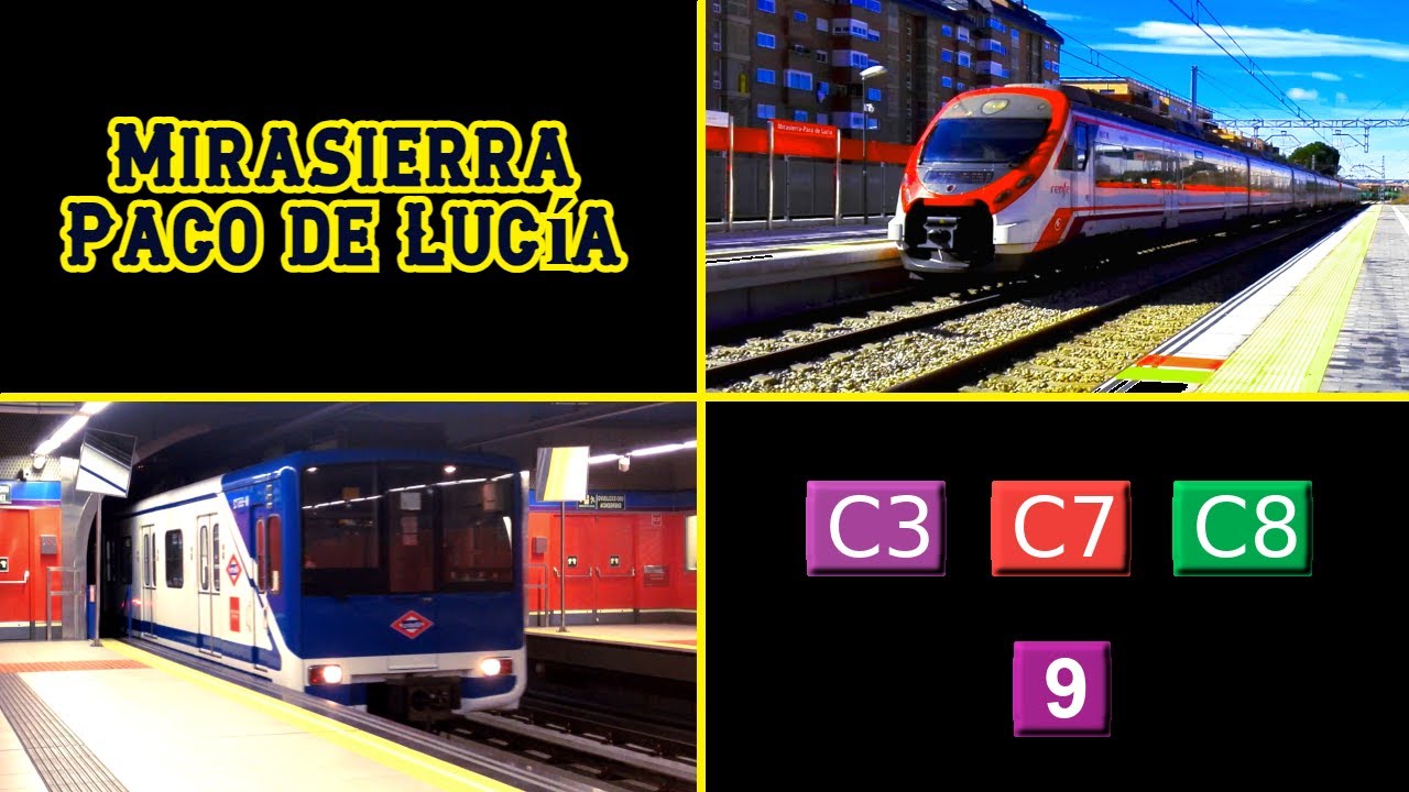 estacion cercanias mirasierra paco de lucia