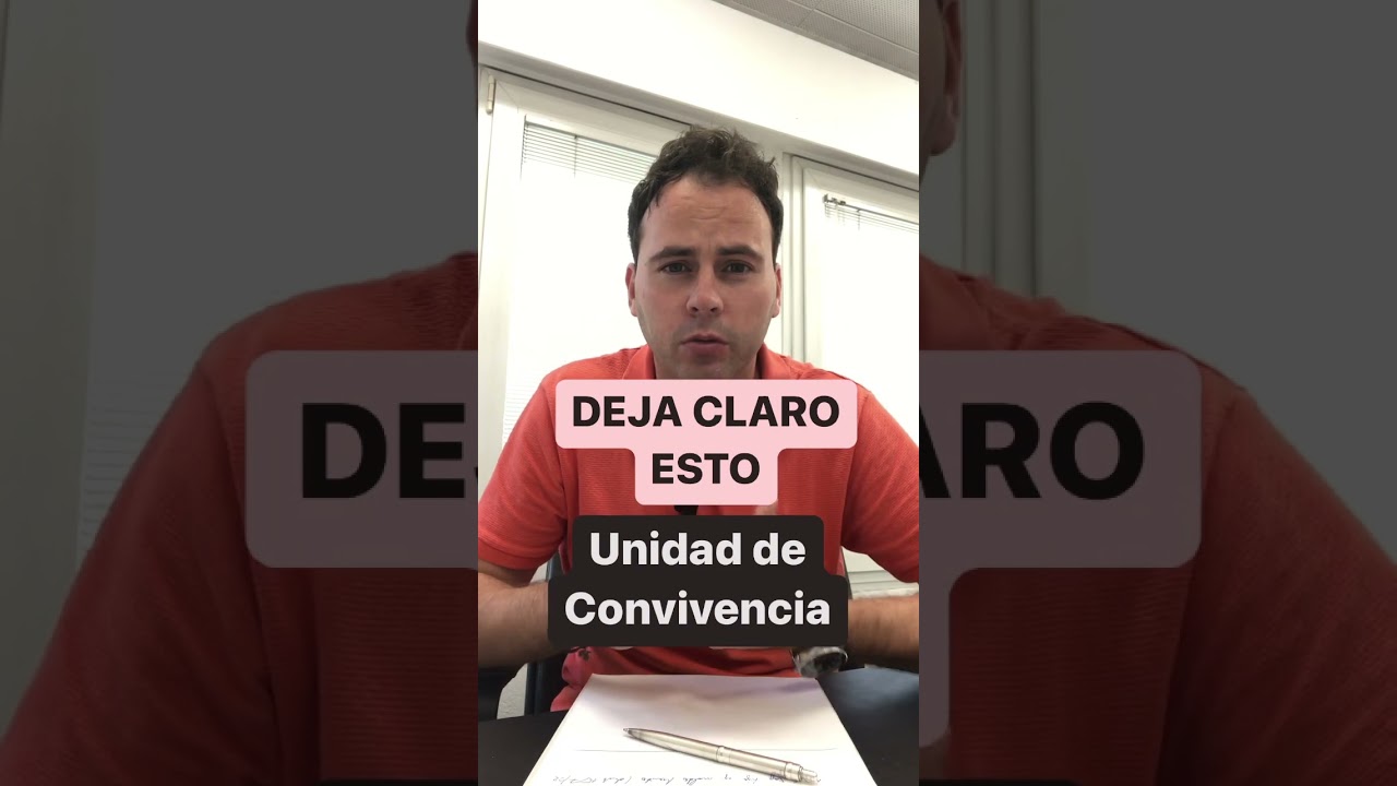 formar parte de otra unidad de convivencia